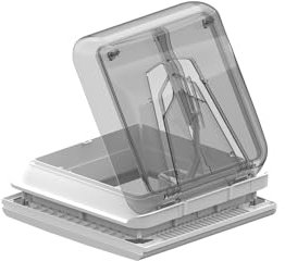 Fiamma Vent 28 x 28 cm Klar | Chrystal | Dachhaube Dachluke | 28F (1x Vent 28)