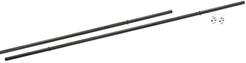 Bad Company skivstångsstång 214 cm svart inkl. justeringsringar 30/31 mm