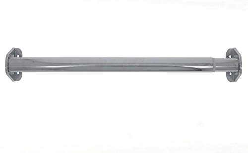 MadeInNature Kleiderstange, ausziehbar, Durchmesser 22 – 25 mm, für Kleidereinrichtung, Schrank, Schrauben inklusive, einfache Montage, Wand- oder Deckenbefestigung, Max.