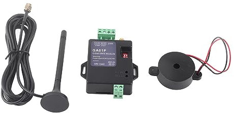 Sistema di Allarme GSM, GA01P GSM Mini Smart Remote Power Failure Alert SMS Call Alarm Security per Interruttore Magnetico, Sensore a Infrarossi, Rilevatore di Gas