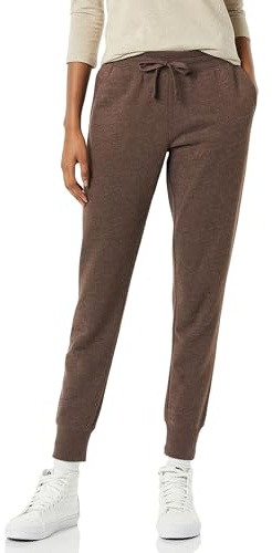 Amazon Essentials Femme Pantalon De Jogging À Revers en Polaire (Disponible en Grande Taille)