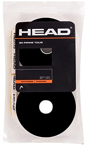 Bag 30 Pcs. Overgrip Head Prime Tour Black