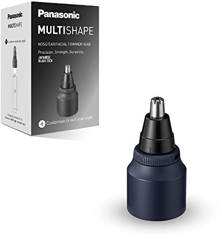 Panasonic ER-CNT1: accesorio con cabezal de recortador resistente al agua para el vello facial y el pelo de la nariz y de las orejas compatible con el sistema MULTISHAPE