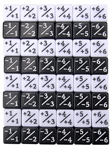 APOMOONS 48 Stücke Würfel Zähler, Token Würfel Loyalität Würfel D6 Würfel, Würfelzähler Kompatibel mit MTG, CCG, Würfel Set Kartenspiel Zubehör mit Aufbewahrungsbeuteln, würfel groß, 2 Farben