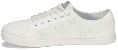Xero Shoes Damen Dillon Klassische Freizeitsneaker — Leichte, atmungsaktive Schuhe für Damen — Weiß, Größe 35,5 EU
