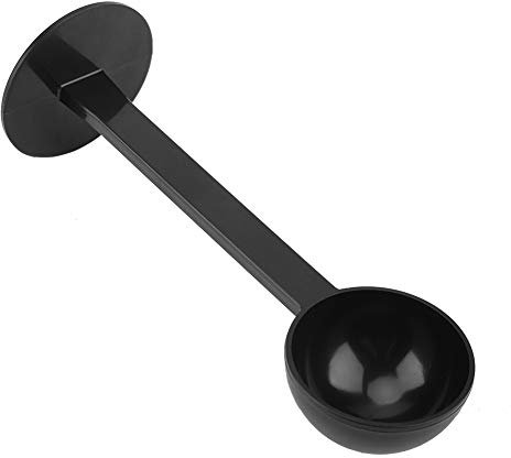 Coffee Spoon, Measuring Spoon for Coffee Machine Double Purpose Tamper Bean Scoop Powder Scoop Household Commercial Office Use Italian Style Plastic Coffee Scoop
