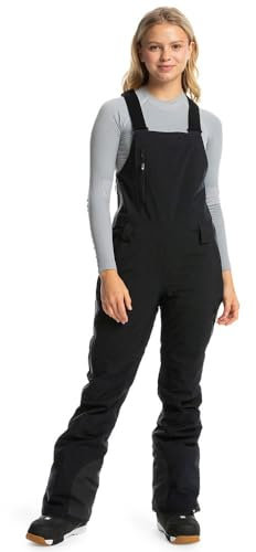 Roxy Gore-TEX® Stretch Prism - Technical Snow Bib Pants for Women - Funktionelle Schneelatzhose - Frauen - M - Schwarz.