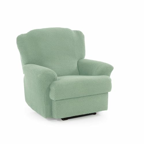 SOFASKINS® Sofabezug für Relaxsessel, super elastisch, Sofabezug, atmungsaktiv und langlebig, einfach anzubringen, Größe 70-90 cm, Türkis