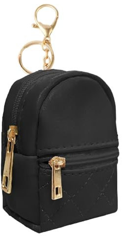 Sac Clé De Style Sac À Dos 1 Pièce, Sac De Clé Amusant, Sac De Clé Créatif, Mini Sac De Clés Mignon, Sac De Rangement À Rouge À Lèvres.