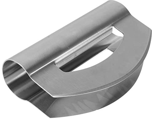 FUNNETOYU 1pezzi Taglierina Multifunzionale Acciaio Inossidabile Per Verdure e Insalate Utensile Ergonomico Con Manico Spesso Facile Da Pulire e Utilizzare