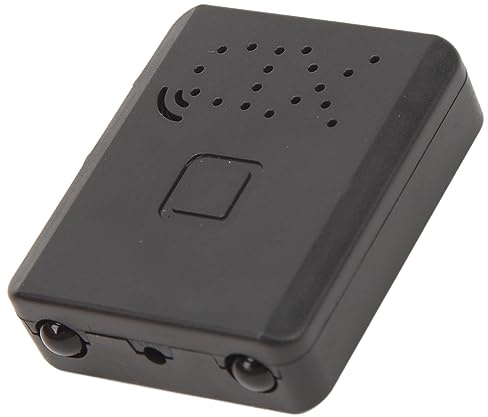 lyrlody Mini Telecamera WiFi, Sicurezza con Microcamera Visione Notturna HD 1080P, Obiettivo Professionale e Rilevazione Movimento, per Sicurezza Domestica e Riunioni Aziendali