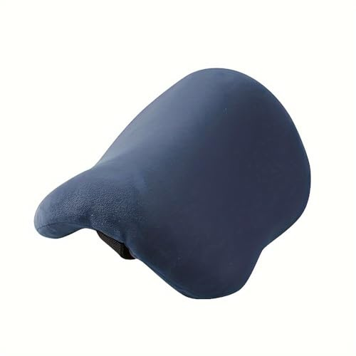 ZXLIHS NYSDM Almohada de Viaje ergonómica, cojín de Soporte para el Cuello Ajustable con Funda extraíble, poliéster de Punto hipoalergénico