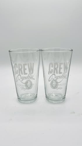 Juego de 2 vasos de cerveza alemania 25 cl, modelo CREWREPUBLIC