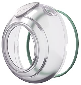 Schalen für Milchpumpe Elvie Stride 150 ml | 2er-Pack | Spülmaschinengeeignetes, lebensmittelechtes Silikon, BPA-frei | Enthält 2 Schalenabdeckungen, 2 Schalendichtungen und 2 Verschlüsse