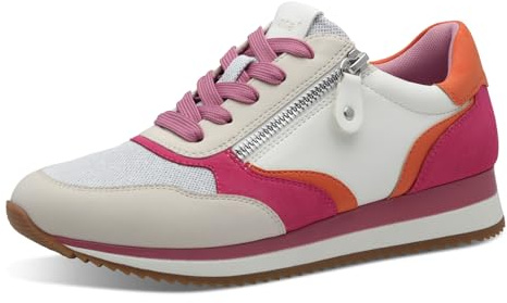 Jana Jana Damen Sneaker Flach Mit Reißverschluss Vegan ZapatillasMujer