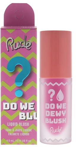 Do We Dewy Liquid Blush - Peony by Rude Cosmetics for Women - 0.15 oz Blush