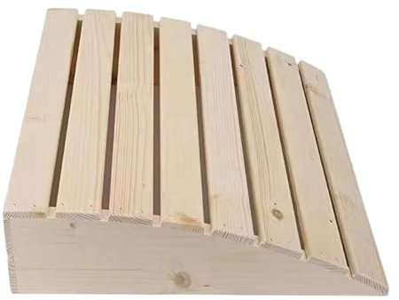 Colcolo Holz Sauna Kopfstütze, Freund Geschenk, Nackenstütze, Sauna Rückenlehne