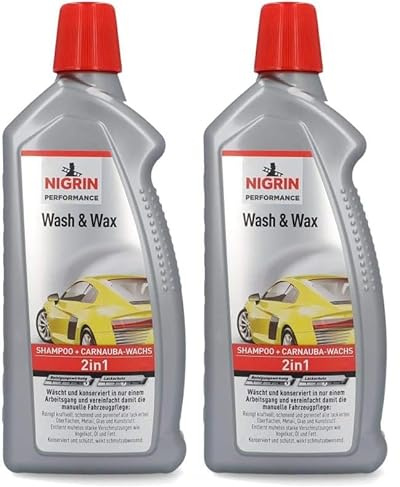 NIGRIN 73878 Performance Wash und Wax Turbo, 1 L (Packung mit 2)
