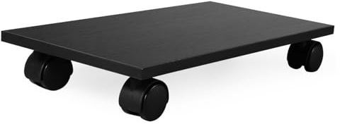 FONDOTIN Supporto Per Torre Computer Mobile Con Ruote Base Stabile Per Dissipazione Calore Regolabile Per Pavimento Compatibile Con Pc Desktop e Laptop