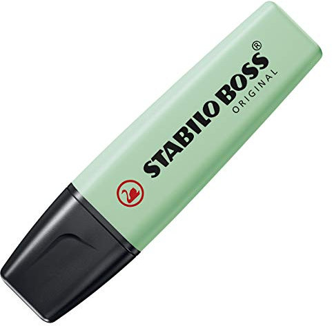 Textmarker - STABILO BOSS ORIGINAL Pastel - Einzelstift - Hauch von Minzgrün