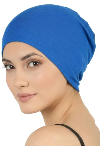 Deresina Bamboo Chemo Headwear for Women & Men – Ultra-Soft, Lightweight, Breathable Sleep Cap, Alopecia and Hair Loss Beanie