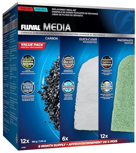 Fluval 306/307 & 406/407 Filtermedien Vorteilspack