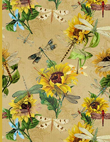 Sunflower Notebook: Blank, Wide Lined Pages for Sunflower Lovers