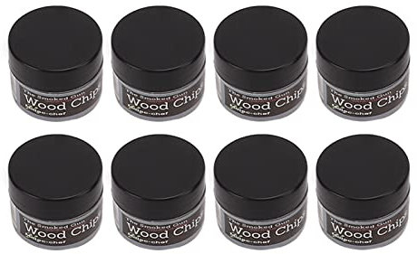 Bnineteenteam Fumar Astillas De Madera, 8 Cajas/Juego De Cóctel, Whisky, Ahumador De Madera, Aserrín Ahumado para Beber