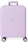 Pepe Jeans Accent Maleta de cabina Morado 40x55x20 cms Rígida ABS Cierre TSA integrado 37L 3,22 kgs 4 Ruedas dobles Equipaje de Mano