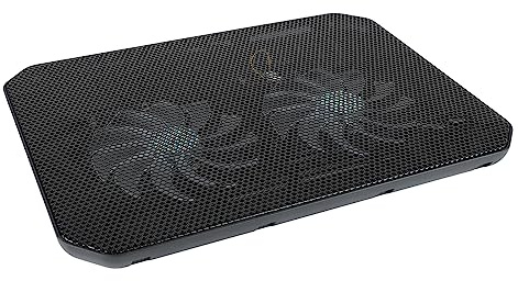 Yunseity Refroidisseur pour Ordinateur Portable, Coussin de Refroidissement pour Ordinateur Portable 10 Pouces X 13 Pouces avec Lumière LED, 7 Hauteurs Réglables, Support pour Ordinateur (M10B)