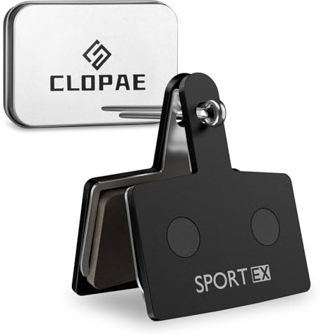 CLOPAE Fahrrad Bremsbeläge Scheibenbremsbeläge, Resin Bremsbeläge für M315 M355 M415 M416 M445 M446 M525 M515 M975 C501 C601 T615 T675 B01 B01S B03S B05S bremsbeläge (1 Paar)