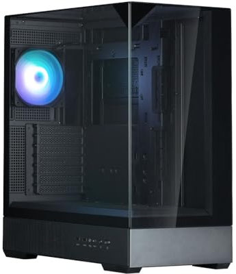 ZALMAN P40 Prism - Carcasa para Ordenador (Torre Media), Color Negro