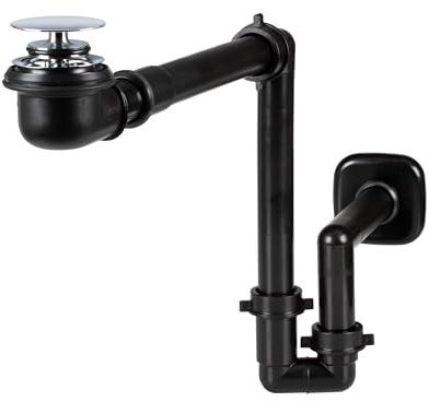 Kit Spazio Bagno + Piletta Bassa NERO