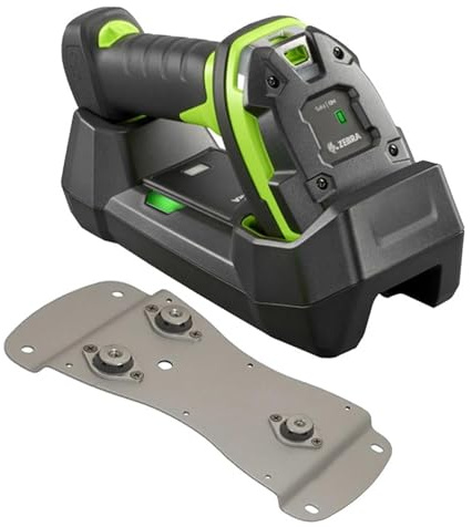 Zebra DS3678-ER Barcodescanner, Gabelstapler Kit, BT, 2D, ER, Multi-IF, FIPS, USB-Kit, schwarz/ grün
