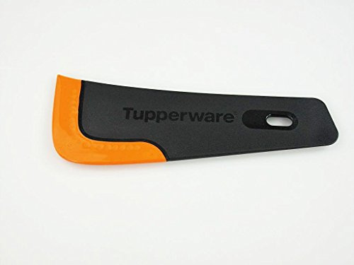 TUPPERWARE Griffbereit Handlanger schwarz-orange Schaber Top-Schaber Teig-Schaber P 21433