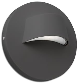 Faro Barcelona 70409 - BROW Lampada da parete grigio