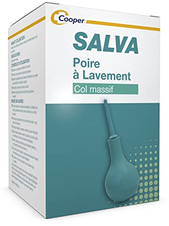 Cooper Salva Poire à lavement rectal col massif - 320ml