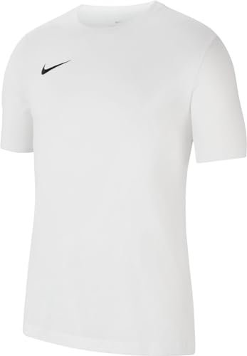 Nike Herren M Nk Df Park20 Tee Shirt, Weiß / Schwarz, L EU