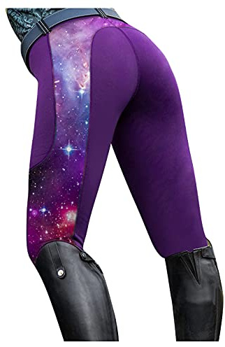 Ekrfxh Pantalones de equitación para mujer Jodhpurs Jods Jodphurs Pantalones de equitación Ejercicio de cintura alta Deportes Yoga Equitación Ecuestre Pantalones, h, S