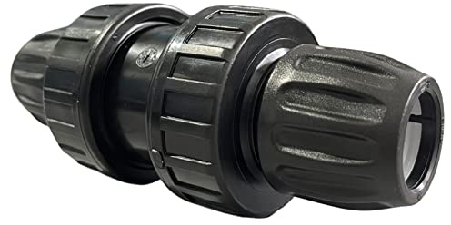STEMAX-Wassertechnik: PP Rückschlagventil mit Klemmverschraubungen für PE-Rohre, Größe: 32mm