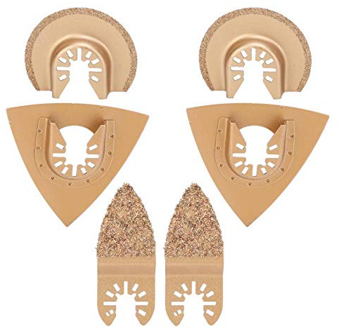 Cuchillas Multiherramienta para, 6 Unidades, Hoja de Sierra Oscilante, Accesorios de Herramienta Oscilante