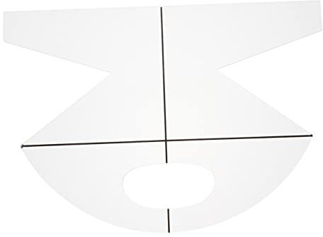MAGICLULU Patchwork-lineal Aus Acryl Transparent Und Langlebig Nützliches Patchwork-werkzeug Nählineal Und Quiltvorlagen Eignet Sich Für Haushalts Und Professionellen Gebrauch