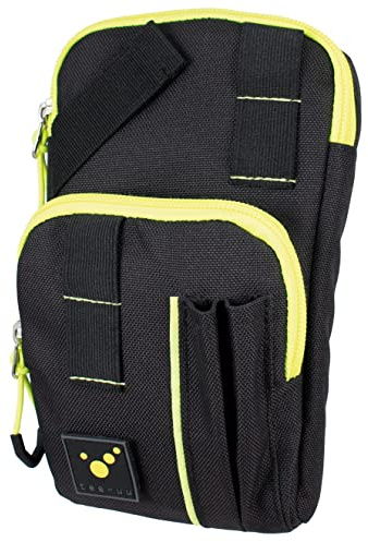 tee-uu Zip Plus Holster schwarz | All-in-one Holster | Dienst- oder Privatgebrauch | vielfältige Einsatzmöglichkeiten | Rettungsdienst | Urlaub | Kleiderscherenfach | Platz für Stethoskop