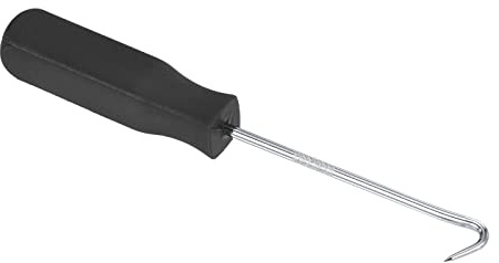 PATIKIL Olio Guarnizione Precisione Cacciavite 90 Gradi Gancio 142mm | O-Ring Estrattore Strumento di rimozione, Nero