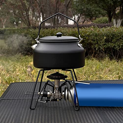 Pilipane Cuisinière à gaz portable pliable l'extérieur, mini puissance de feu puissante, contrôle facile, barbecue, camping, cuisinière à gaz, réchaud de camping pliable pique-nique de randonnée