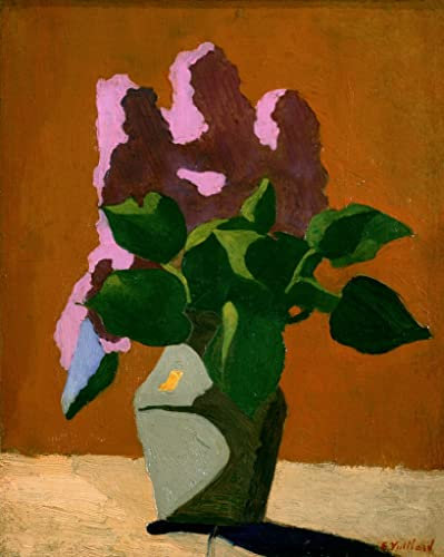 ZHAOSHAN Berühmte Gemälde Wanddekorationen Gemalde Wand-Kunst Bild Die flieder von edouard vuillard Wandbilder Drucke Poster für Wanddekoration 60x90cm