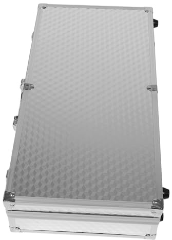 Levemolo Aluminium Mikrofonkoffer Mit Stoßfestem Schaum Tragbare Aufbewahrungsbox Für Handmikrofone Für Ktv Und Konzerte Schützt Vor Stößen Und Beschädigungen