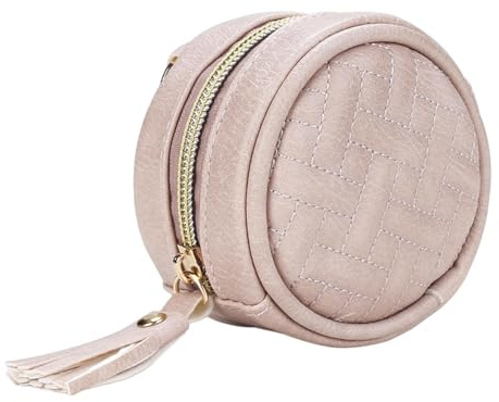 Porte-tétine avec fermeture éclair pour attacher facilement à un sac à | langer ou un sac à main | Binky Clip Paci Pouch Container avec fermeture éclair pour garçons et filles, porte-monnaie