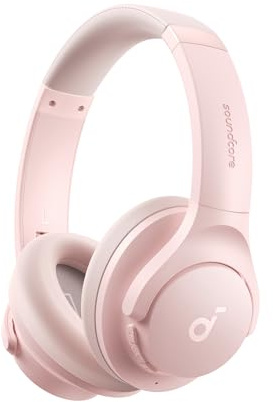 soundcore by Anker Q20i kabelloser Bluetooth Over-Ear-Kopfhörer mit Hybrid Active Noise Cancelling, 40h Spielzeit im ANC-Modus, Hi-Res Audio, Personalisierung per App (Generalüberholt)