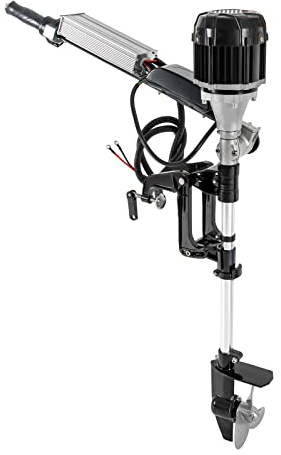48V 1000W Aussenborder Elektromotor,Kraftvoller Motor für Angelboote,Bürstenloser Motor für Fischerbootmotor mit Schalldämpfer,Kurzwellenmotorboot,Fischerbootmotor für Fischerei,Aquakultur